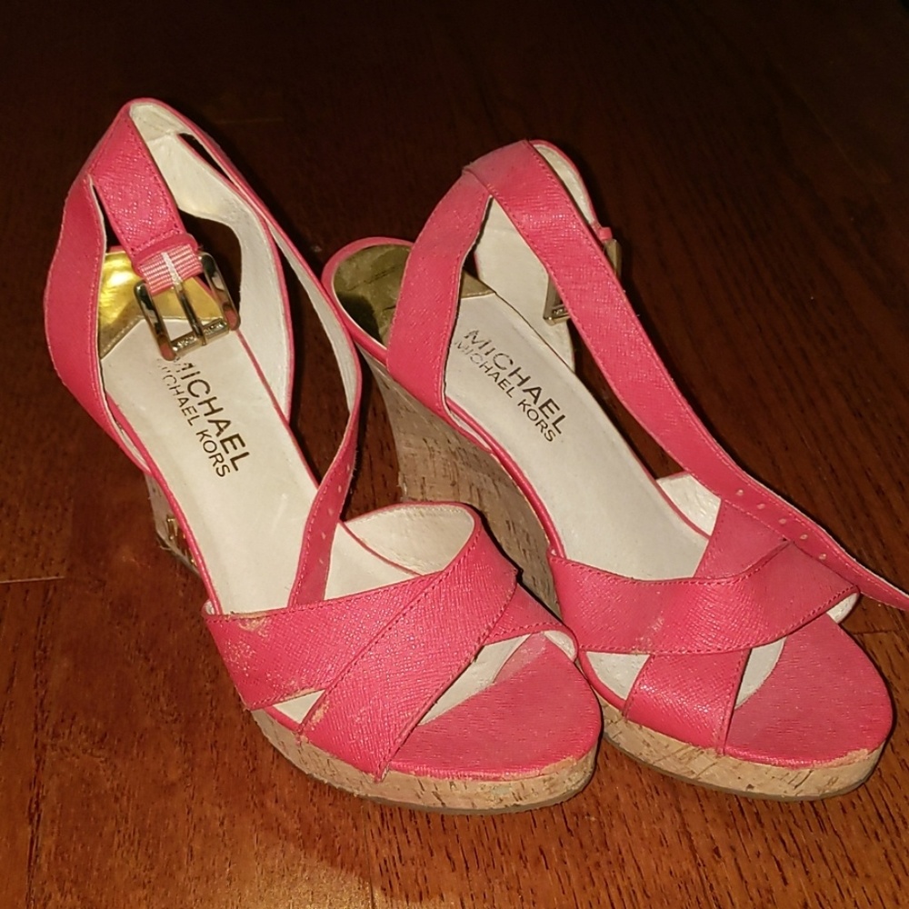 Michael kors wedge shoe